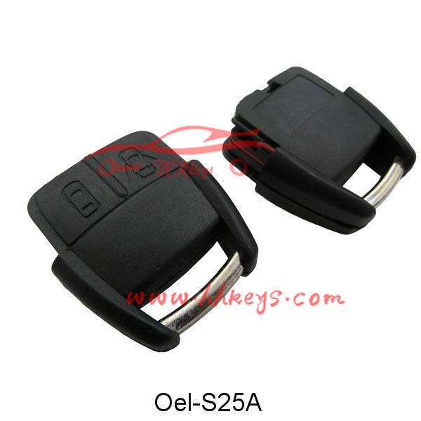 New Style Opel 2 Button Remote Case No Battery Place