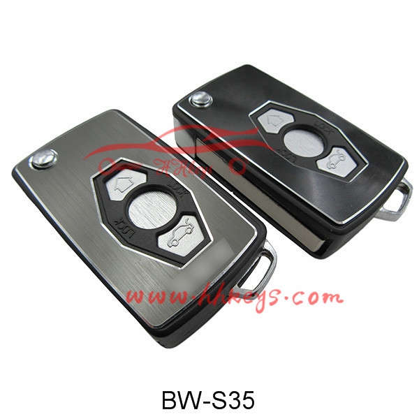 Wholesale Car Key Programming Tool -
 BMW 3 Button Modified Flip Key Shell (HU92) – Hou Hui