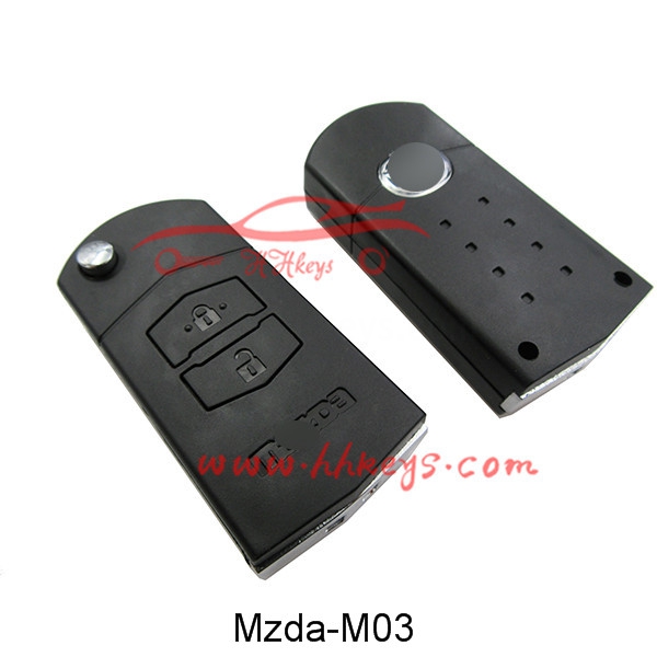 Ordinary Discount Id 48 Megamos Crypto Chip -
 Mazda 2 Button Modified Flip Key Blank With Marked Logo – Hou Hui