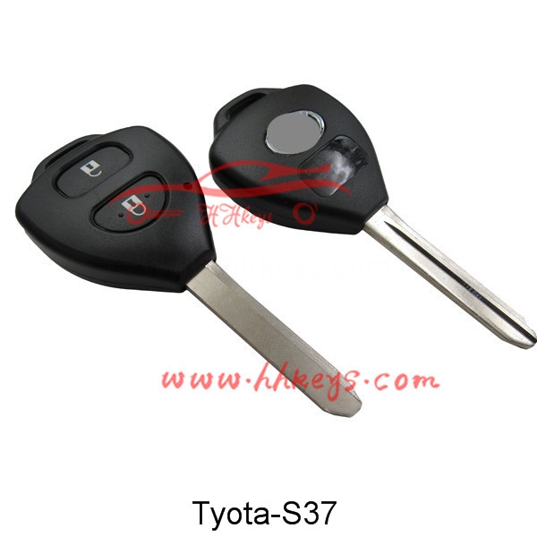 Factory supplied Automatic Key Machine -
 Toyota 2 Buttons Remote key shell – Hou Hui
