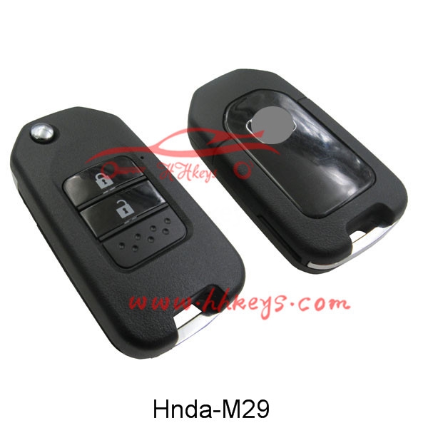 Cheap price Code Reader Key Programmer -
 Honda 2 Button Modified Flip Key Fob Case – Hou Hui