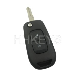 Renault 2 Button Flip Key Shell