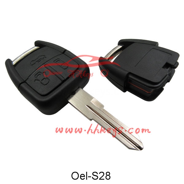 New Style Opel 3 Button Remote Shell With HU46 Left Blade