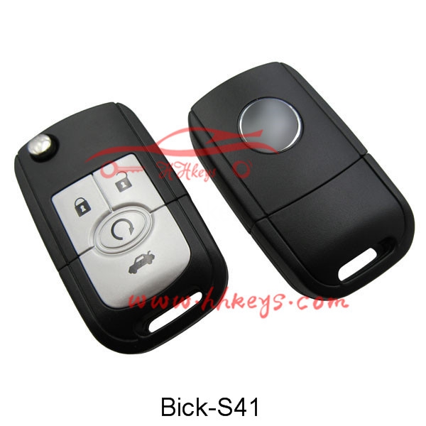 Buick Excelle 4 Buttons Flip Key Shell
